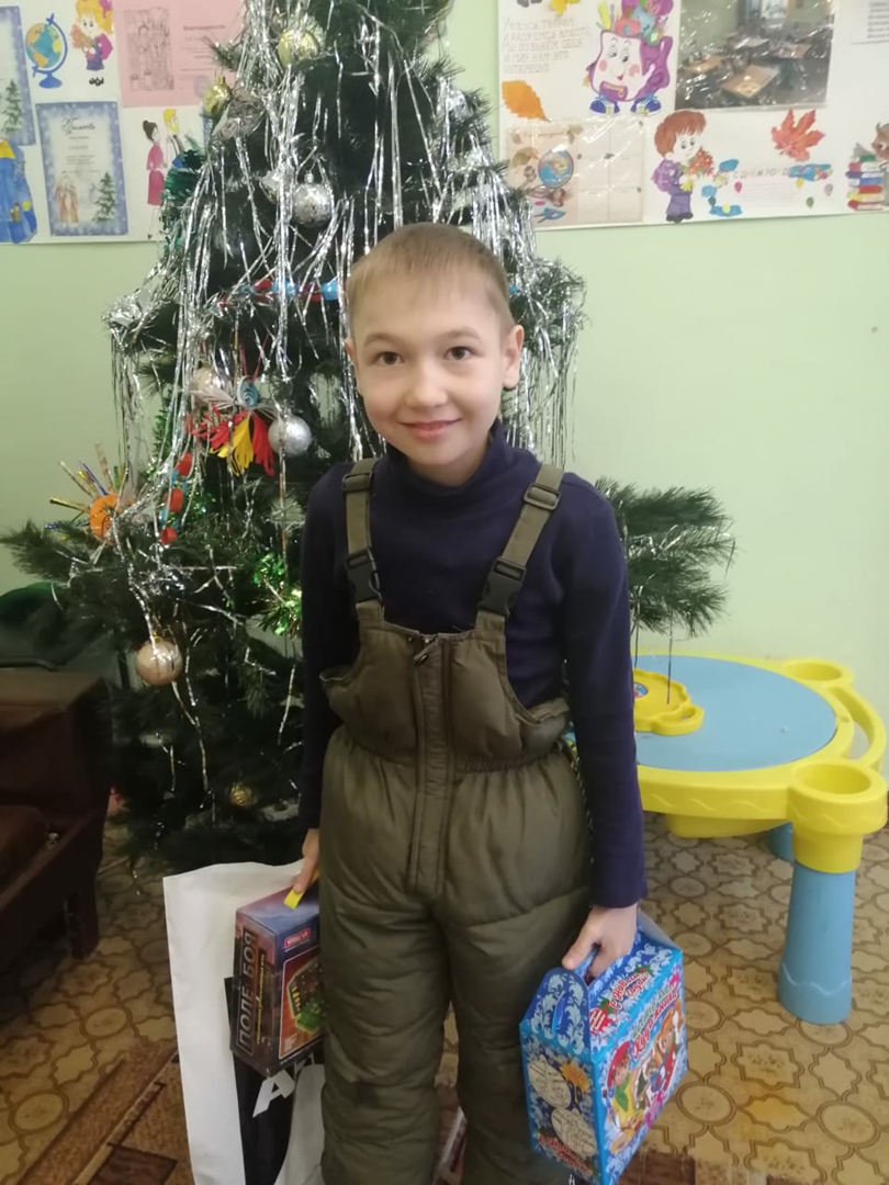 Поздравление детей-инвалидов с Новым годом и Рождеством Христовым